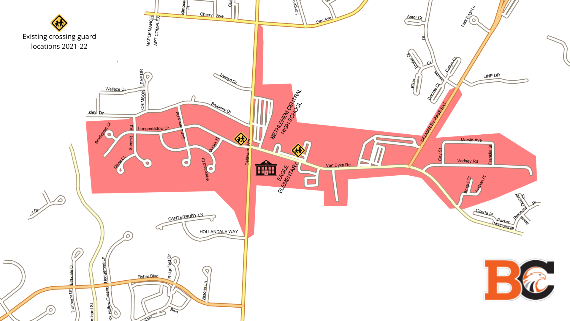 Eagle neighborhood map