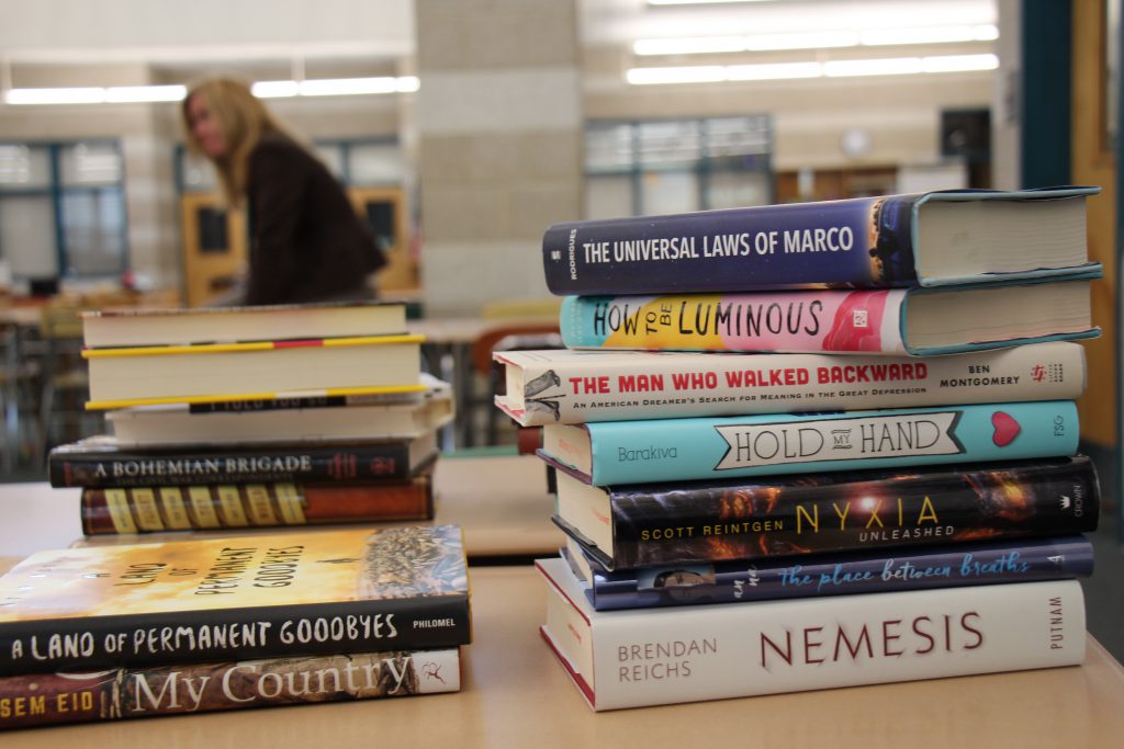 stack of books