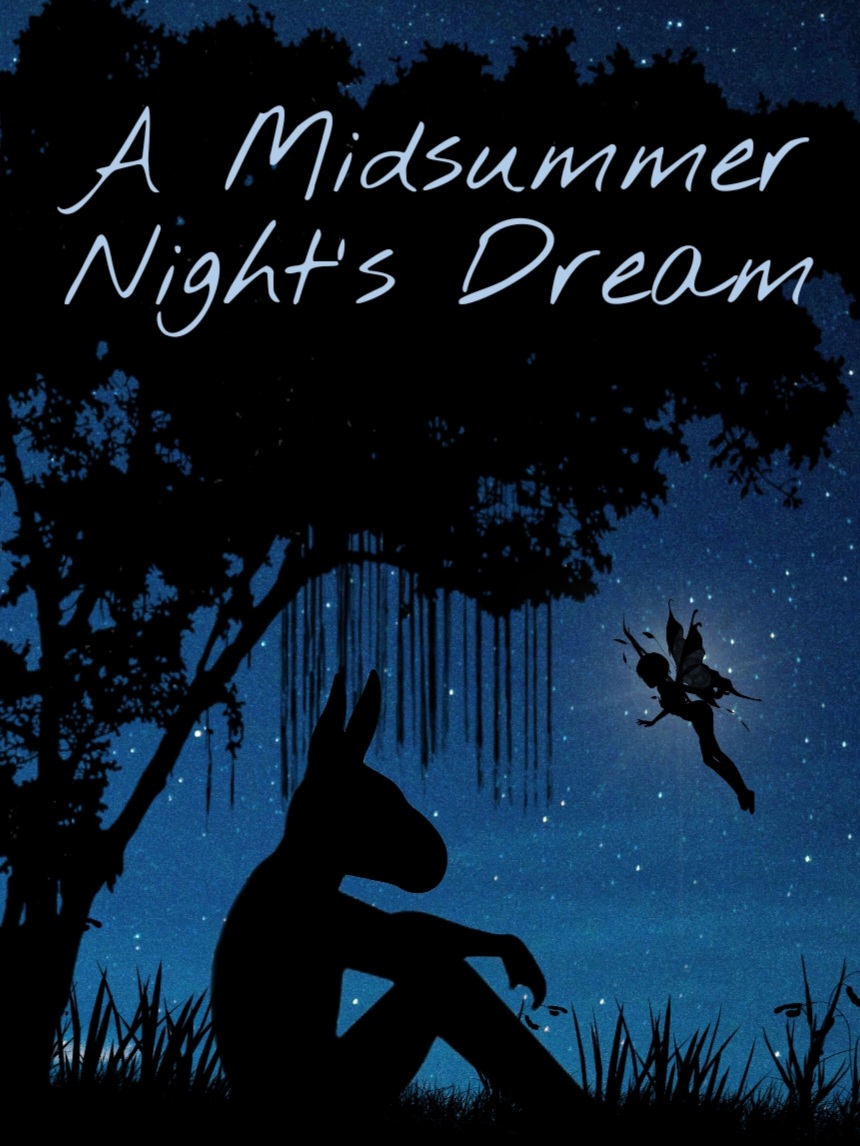Midsummers Night Dream Poster Open Air Theatre A Midsummer Night's