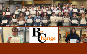 collage of students holding certificates