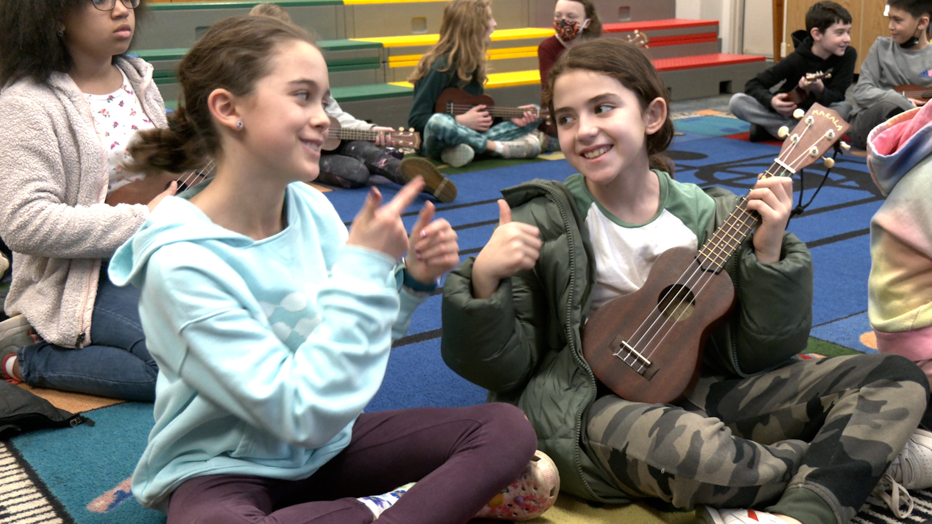 Video BC rockstars show off ukulele skills Bethlehem Central School