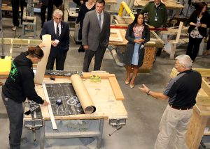 overhead photo of drafting table
