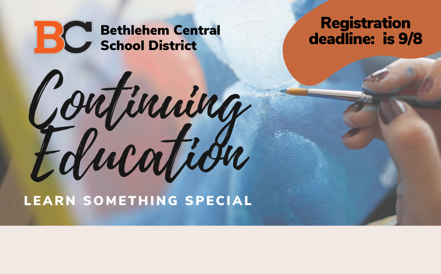 BCSD Spring 2024 Continuing Education Bethlehem Central School District