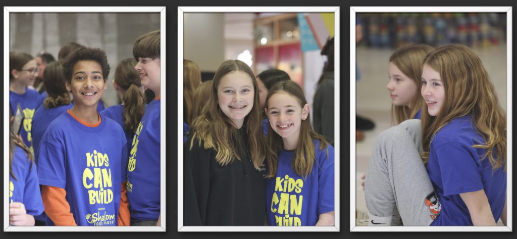 Images of Helping Hands Club members at event