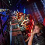 Esports competition in progress