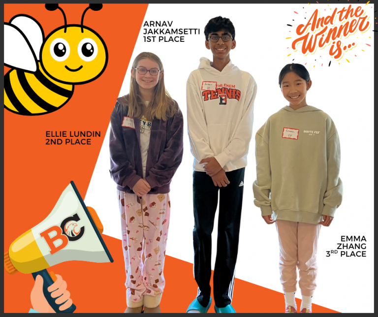 Congratulations to our top Spelling Bee finishers - Bethlehem Central ...
