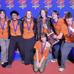 group of students smiling
