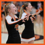 Image of BC cheerleasders