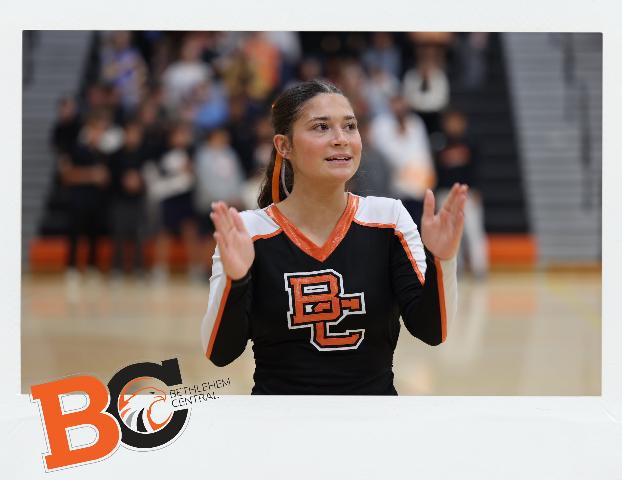 Image of BC cheerleader