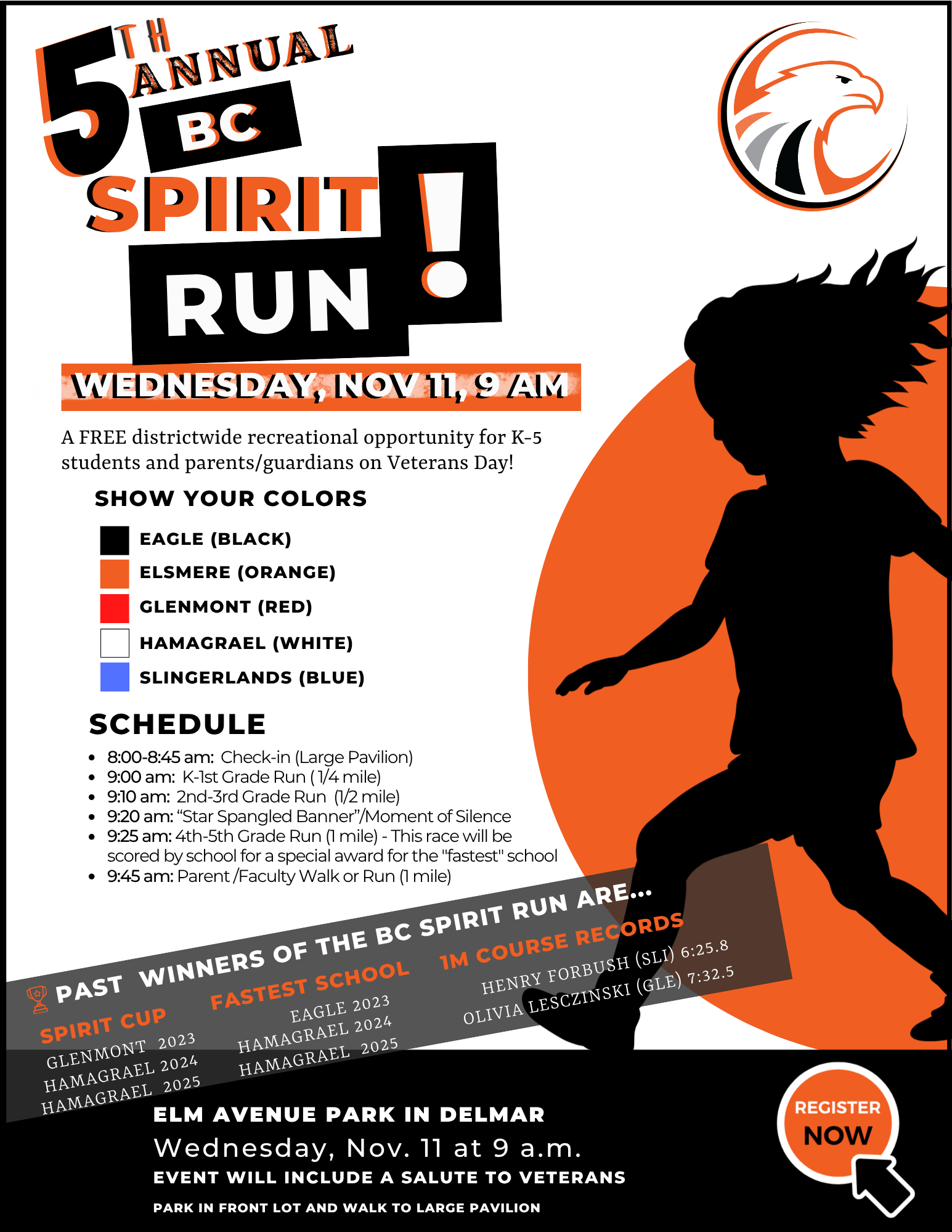 Image of BC Spirit Run flyer