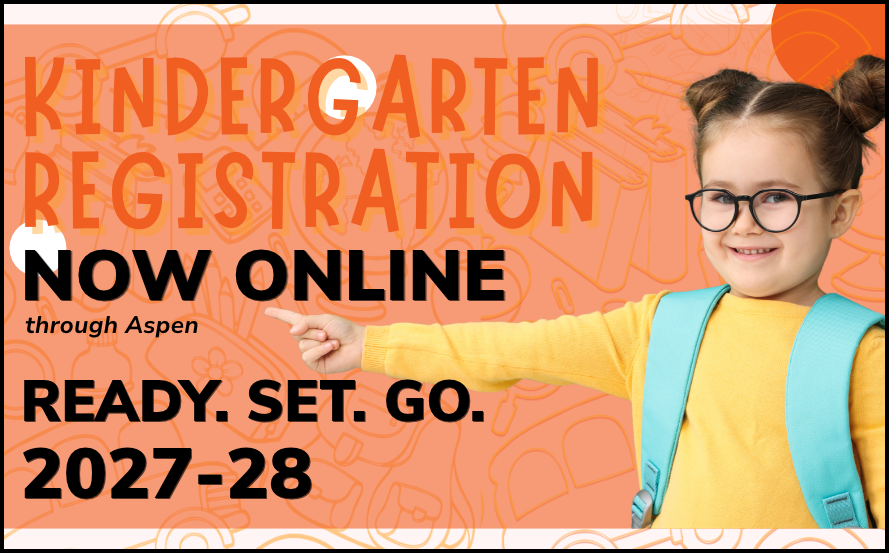 banner with text and photo of student with arm in the air